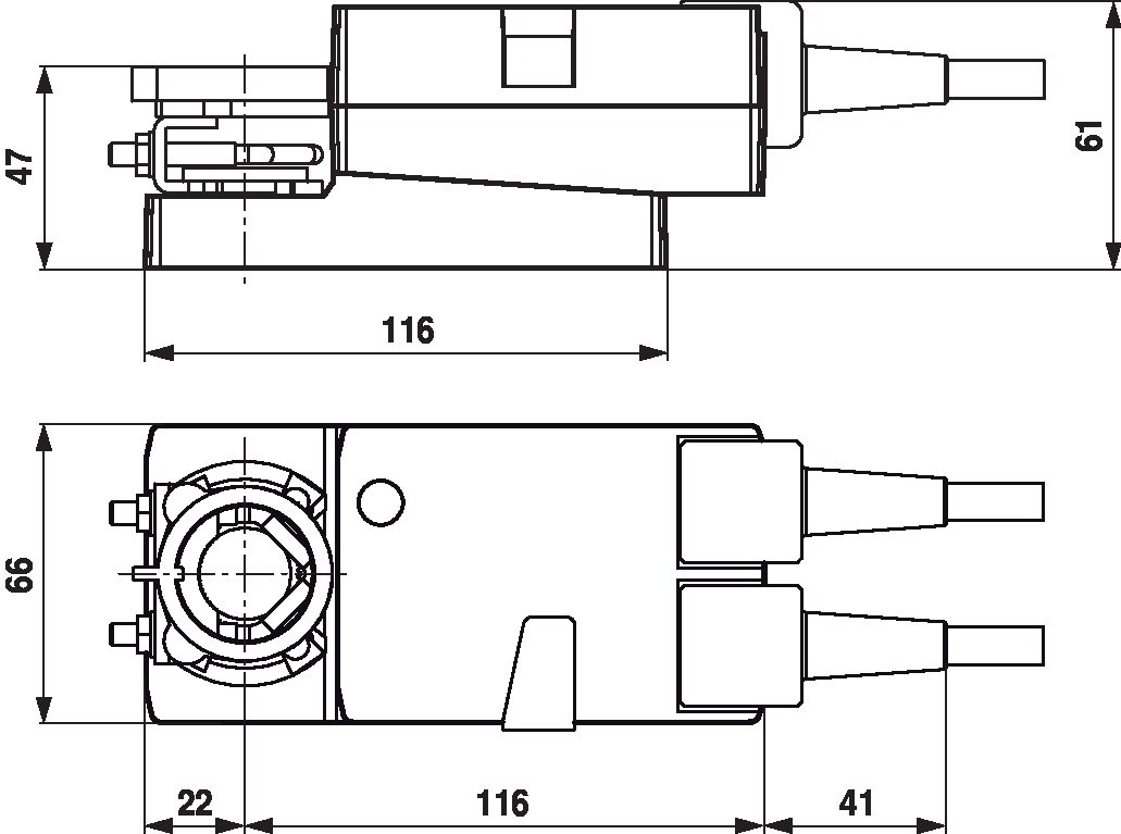 Электропривод Belimo LM230ASR (5 Н·м)