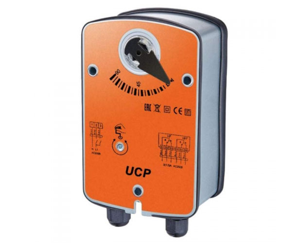 Электропривод UCP UB-24-03 2-х позиционный с возвратной пружиной