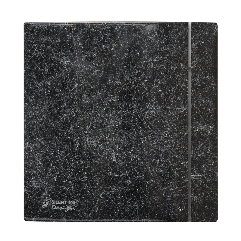 Накладной вентилятор Soler Palau SILENT-100 CRZ MARBLE BLACK DESIGN 4C
