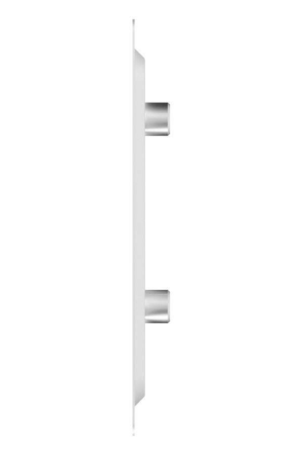 Решетка вентиляционная MER регулируемая 100x100 окрашенная сталь белый ERA