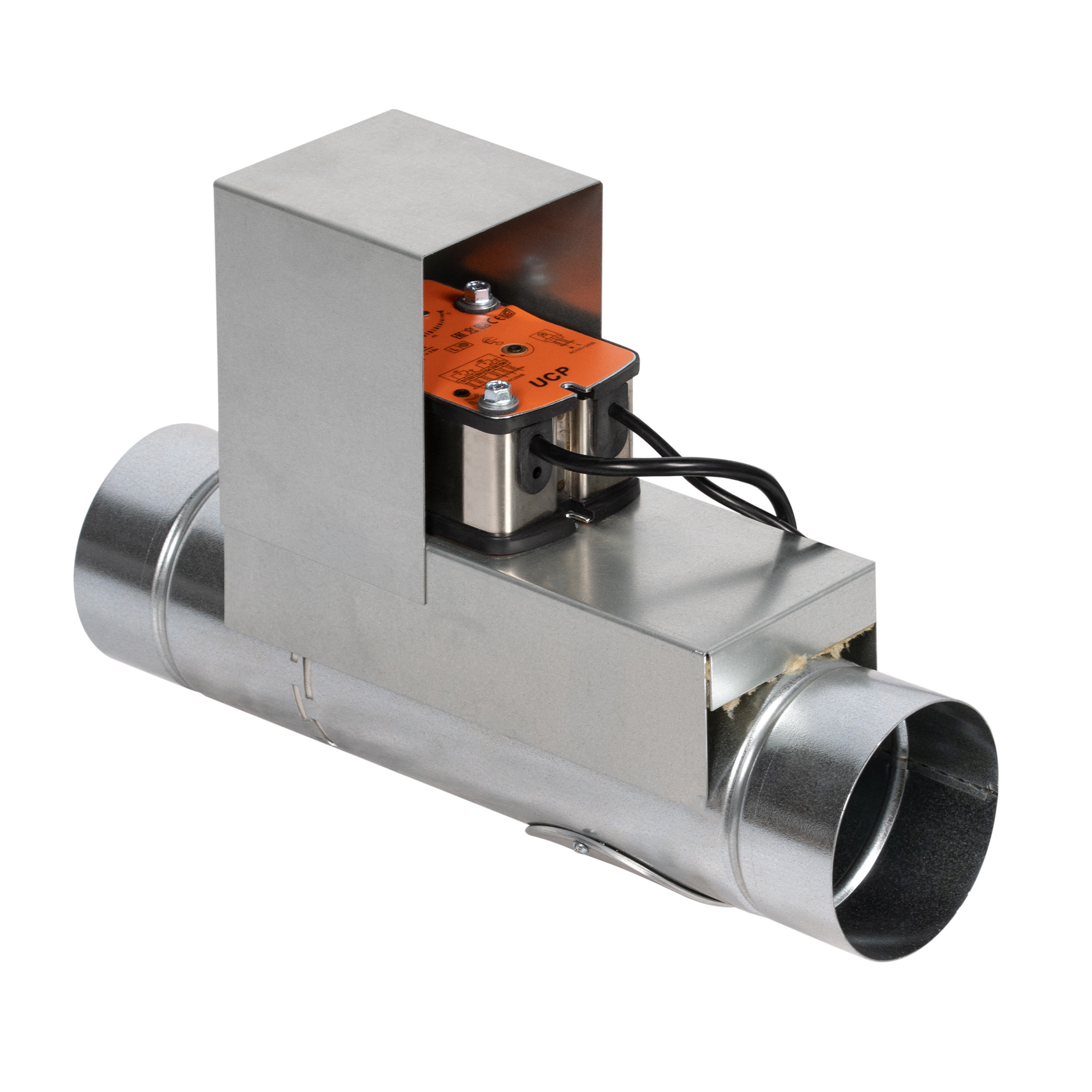 Клапан противопожарный SHUFT SHFDO-60-O-d560-EM24-0-0-0-0