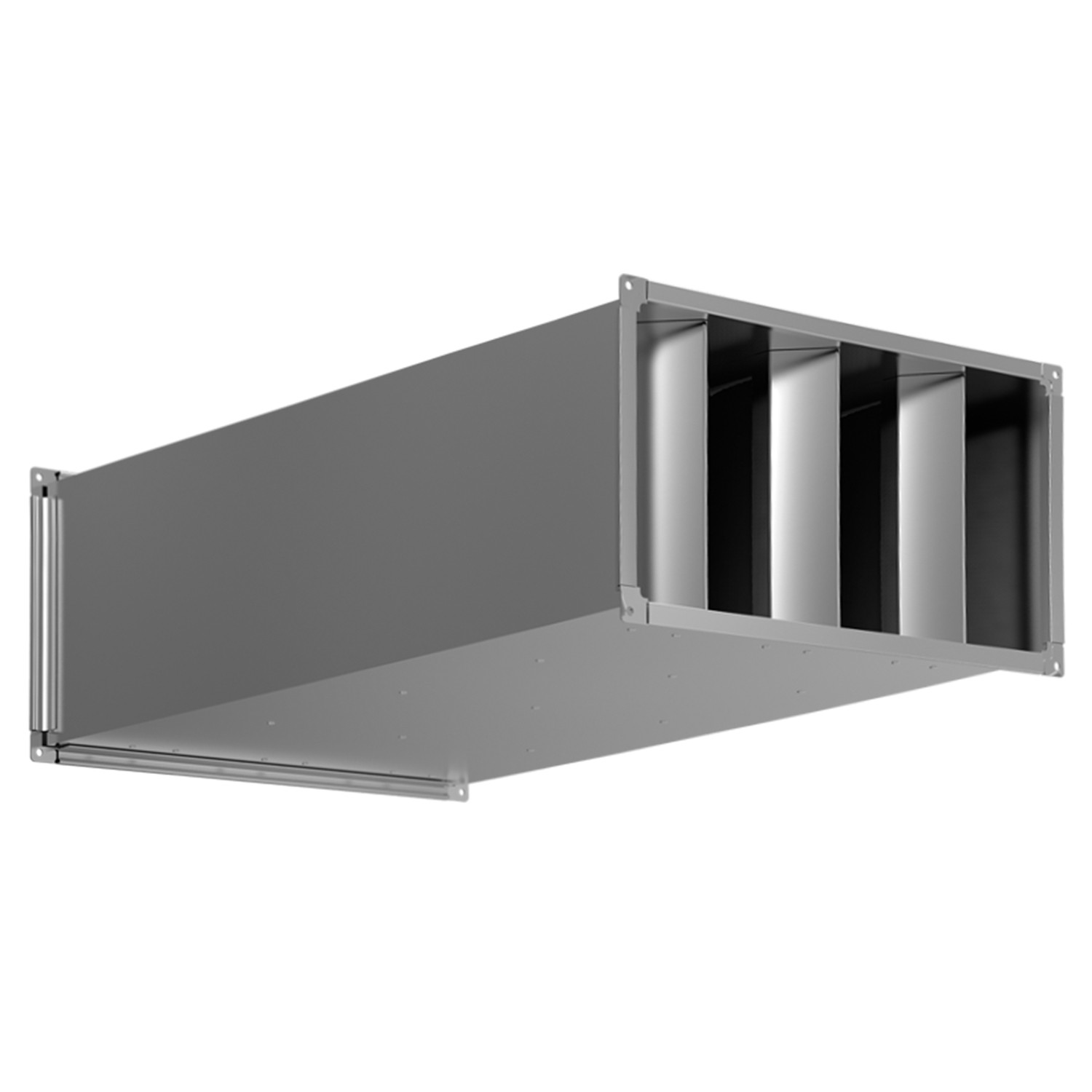 Шумоглушитель SHUFT SRSr 640*450/1000 (4*100)
