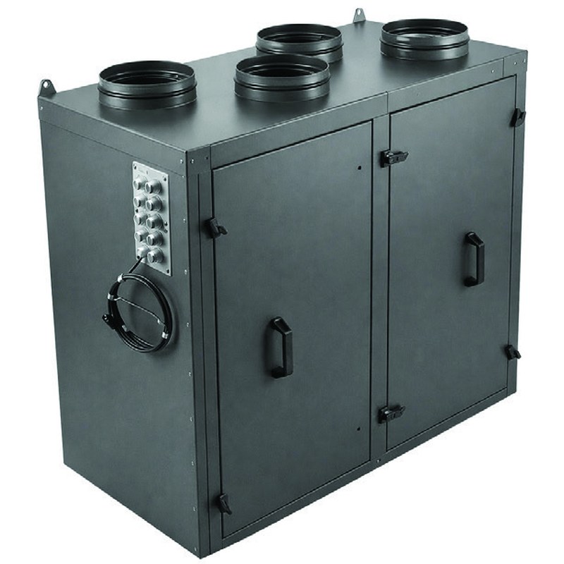 Приточно-вытяжная установка с роторным рекуператором RWN-RR-6800(50c)-ЕС(B500)-НЕ21-Vertical(N)