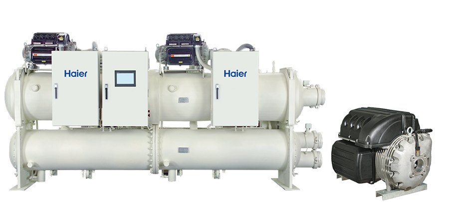 Чиллер с турбокомпрессором Haier CCWP2640MTN0605E2 с водяным охлаждением Чиллер с турбокомпрессором Haier CCWP2640MTN0605E2 с водяным охлаждением
