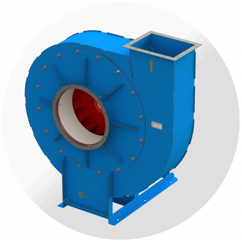 Вентилятор высокого давления ВР-132-30 №6,3, Ø630 мм Вентилятор высокого давления ВР-132-30 №6,3, Ø630 мм