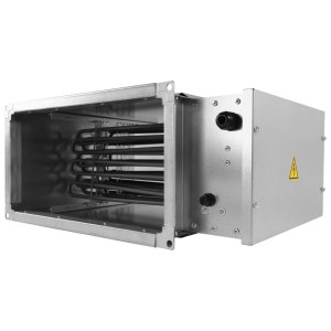 Электрический нагреватель для прямоугольных каналов ZILON ZES 600x350-22-5