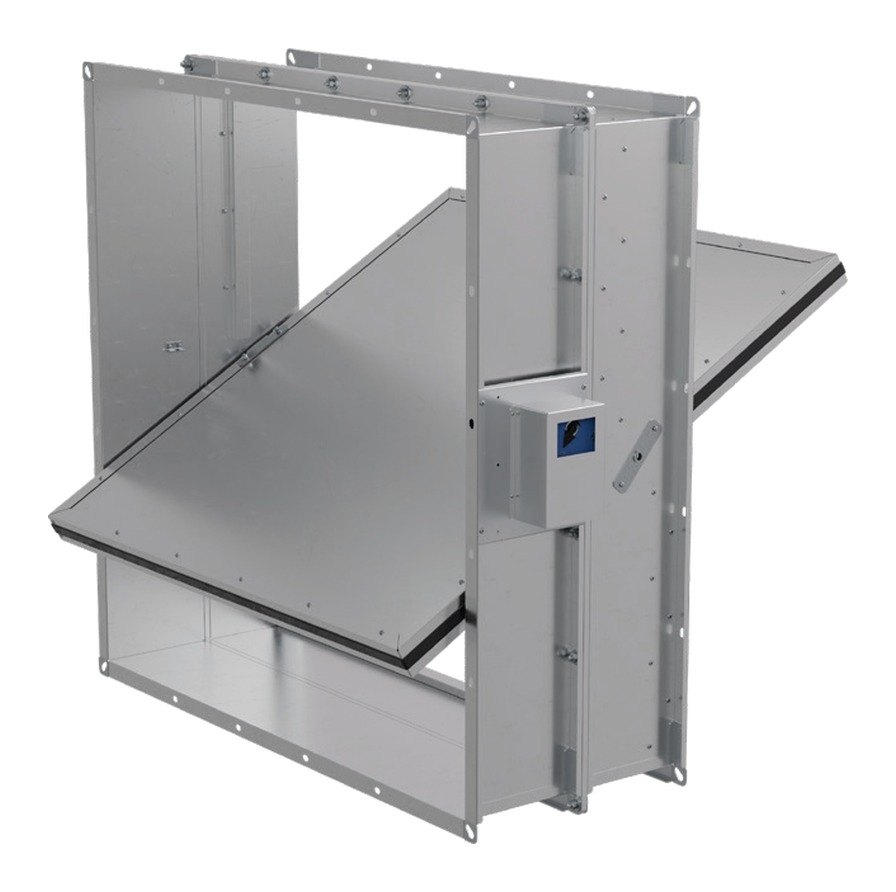 Клапан противопожарный ОЗ-60 500×250 Клапан противопожарный ОЗ-60 500×250