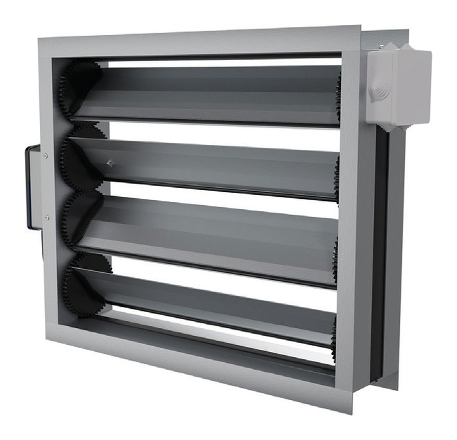 Воздушный клапан с электроподогревом ВКп 800×350 Воздушный клапан с электроподогревом ВКп 800×350