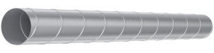 Воздуховод DG D150 L3м оцинкованная сталь ERA PRO