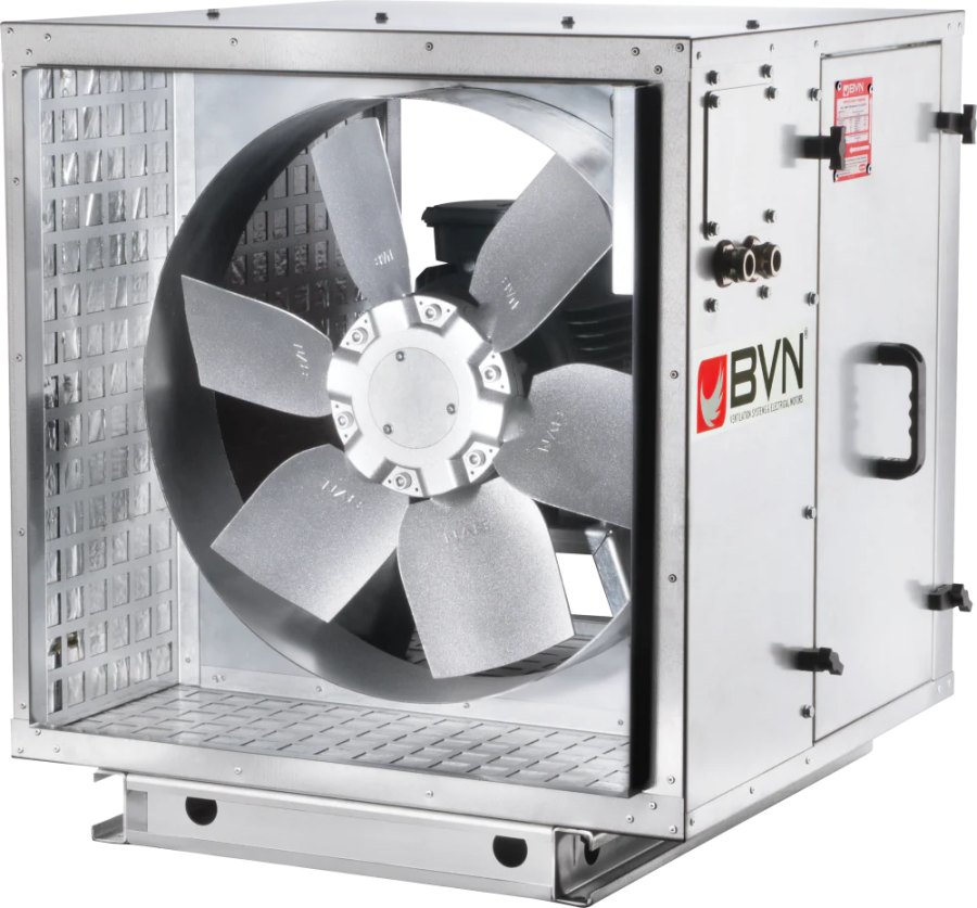 Шумоизолированный канальный осевой вентилятор дымоудаления ARMO-C 500